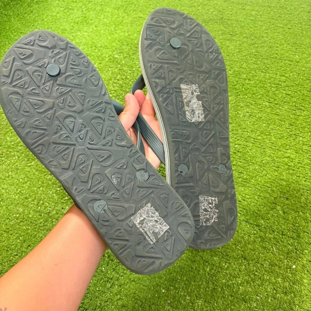 Quiksilver Men's Vacation Beach Outdoor Sandals Flip Flop Sz 12-13